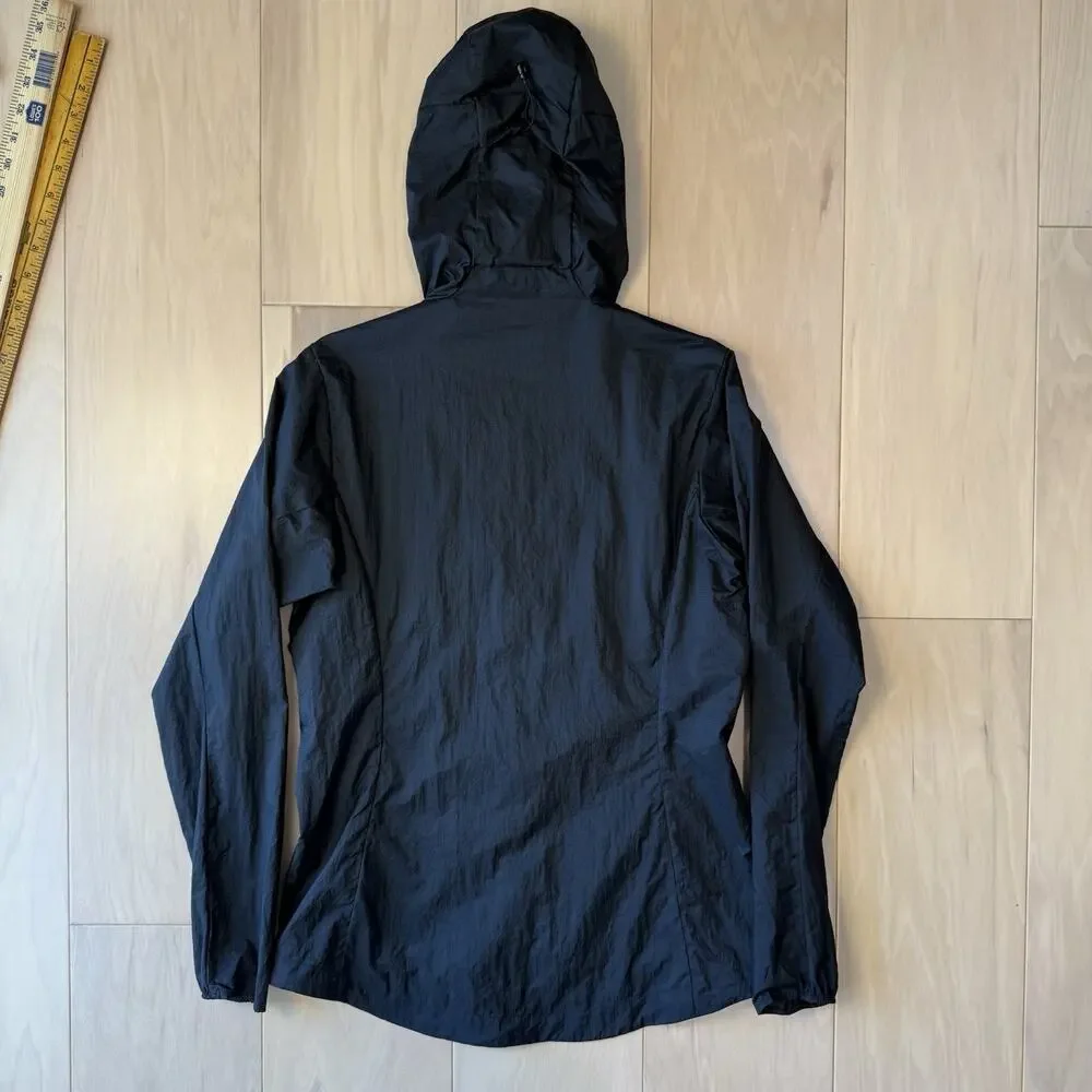 Patagonia Houdini Jacket Women's Small Lightweight Running Full Zip Windbreaker
